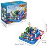 Ensembles de Pistes de Course de Voitures Ville Secours Véhicule Jouet Piste de Course Aventure Puzzle Ensemble de Jouets Éducatifs pour 3-8 Ans Tout-Petits Garçons Filles
