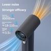 Portable Handheld Turbo Fan 100 Wind Speeds Adjustable Personal Hand Fan Rechargeable Mini Air Conditioner Camping Electric Fan