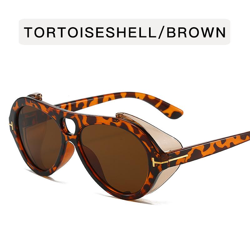 European American New Women's Sunglasses Pilot Shape Anti-reflective Sun Glasses Men Driving Travelling Female Sun Glass