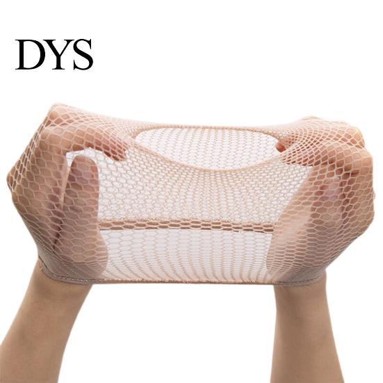 Natural Looking Wig Net Anti-Falling Washable Silk Caps Closed End Fishnet Mesh for Home