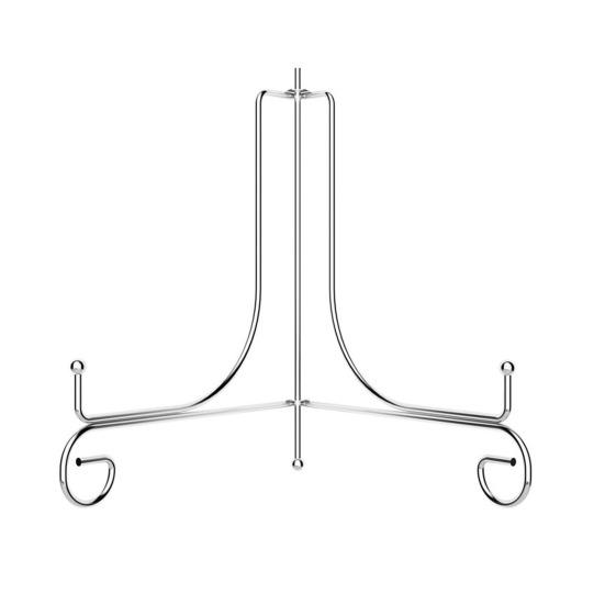 Iron Plate Stand Foldable Picture Frame Display Stand Small Tabletop Easel Holder for Display Photo Frames Plates Card Record Book