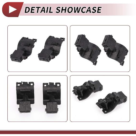 2pcs Windshield Washer Nozzle for Toyota Tacoma 2016-2023 for Lexus RX350 2016-2022 Front Windshield Spray Nozzles Wiper Spray Washer Jet