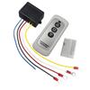 12V Car Winch Wireless Remote Control with Receiver Operating On 315/434MHz Frequencies Designed for Efficient Remote Winching