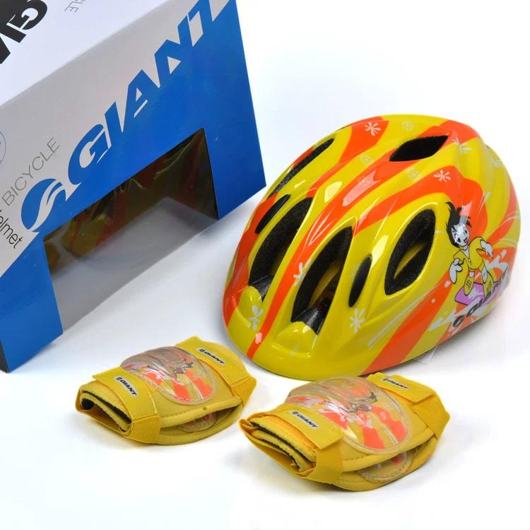 Giant Giant Children's Helmet Bicycle Balance Bike Kids Balance Bike Integrated Safety Helmet Bicycle Fixture