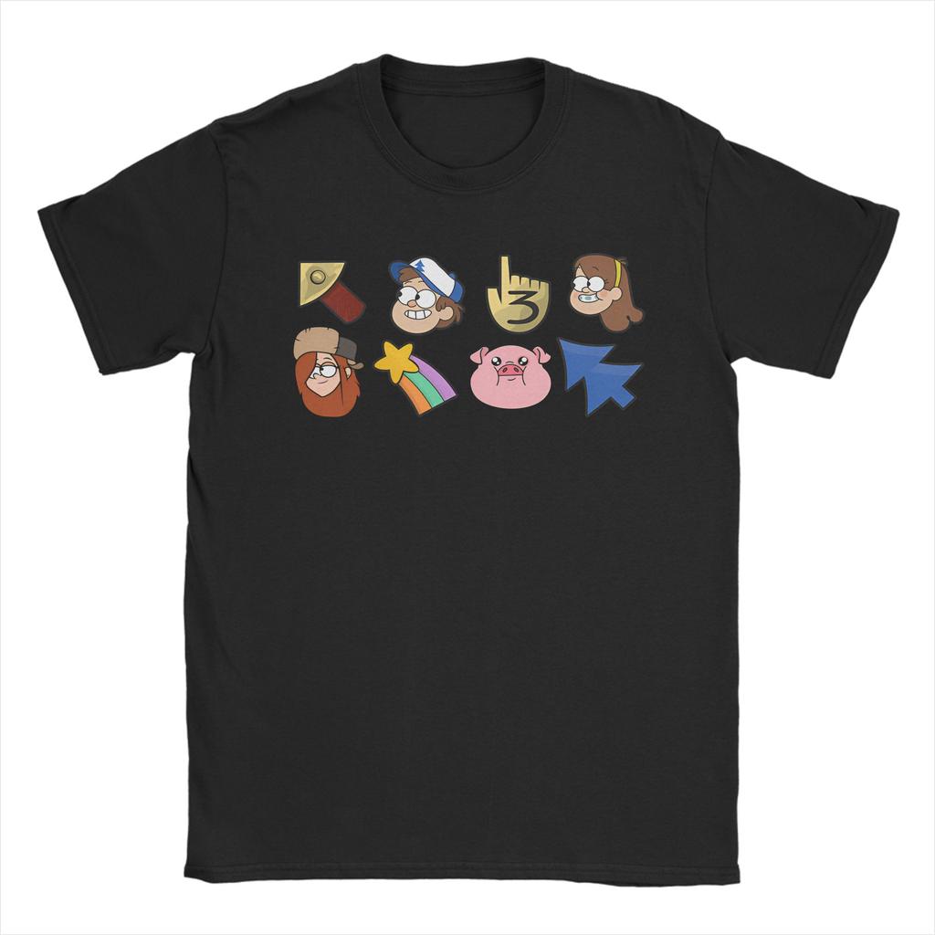 Mens TShirts Gravity Falls Always Watching Novelty 100 Cotton Tees Short Sleeve T Shirt Crew Neck Clothing Birthday Gift