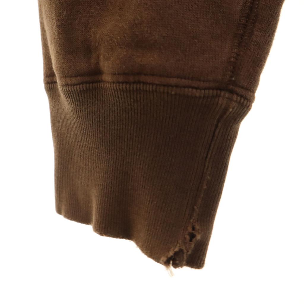 A BATHING APE made in Japan Long sleeve sweat trainer S Brown Women Used