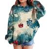 Sweatshirts For Teen Girls Hoodies Long Sleeve Drawstring Pullover Cute Oversized Hoodie Christmas Day