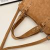 PU Tote Bag With Adjustable Shoulder Strap And Top Handle Design