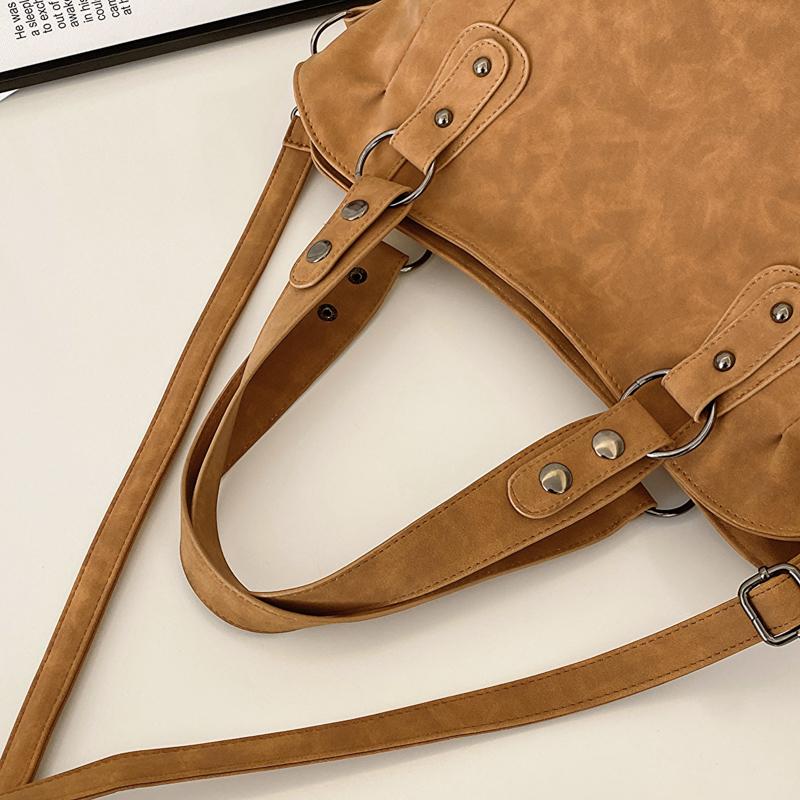 PU Tote Bag With Adjustable Shoulder Strap And Top Handle Design