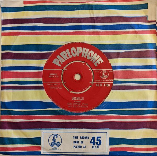 7inch Record KEN JONES & HIS ORCHESTRA - Joxville 45R4788 Parlophone 1961 UK Soul/Funk Used