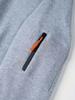 Men's Casual Zip-Up Hoodie with Kangaroo Pocket - Thick, Warm Polyester Blend for Fall and Winter, Oversized Hoodie