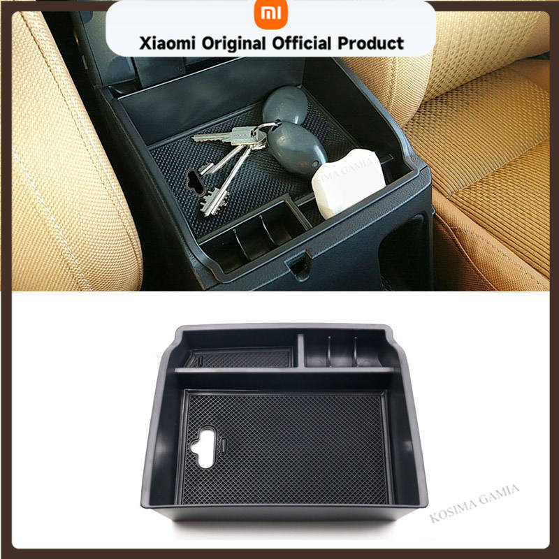 Xiaomi Car Armrest Storage Box for Toyota Fortuner 2015-2022 Center Console Organizer Container Coin Tray Car Interior Accessories