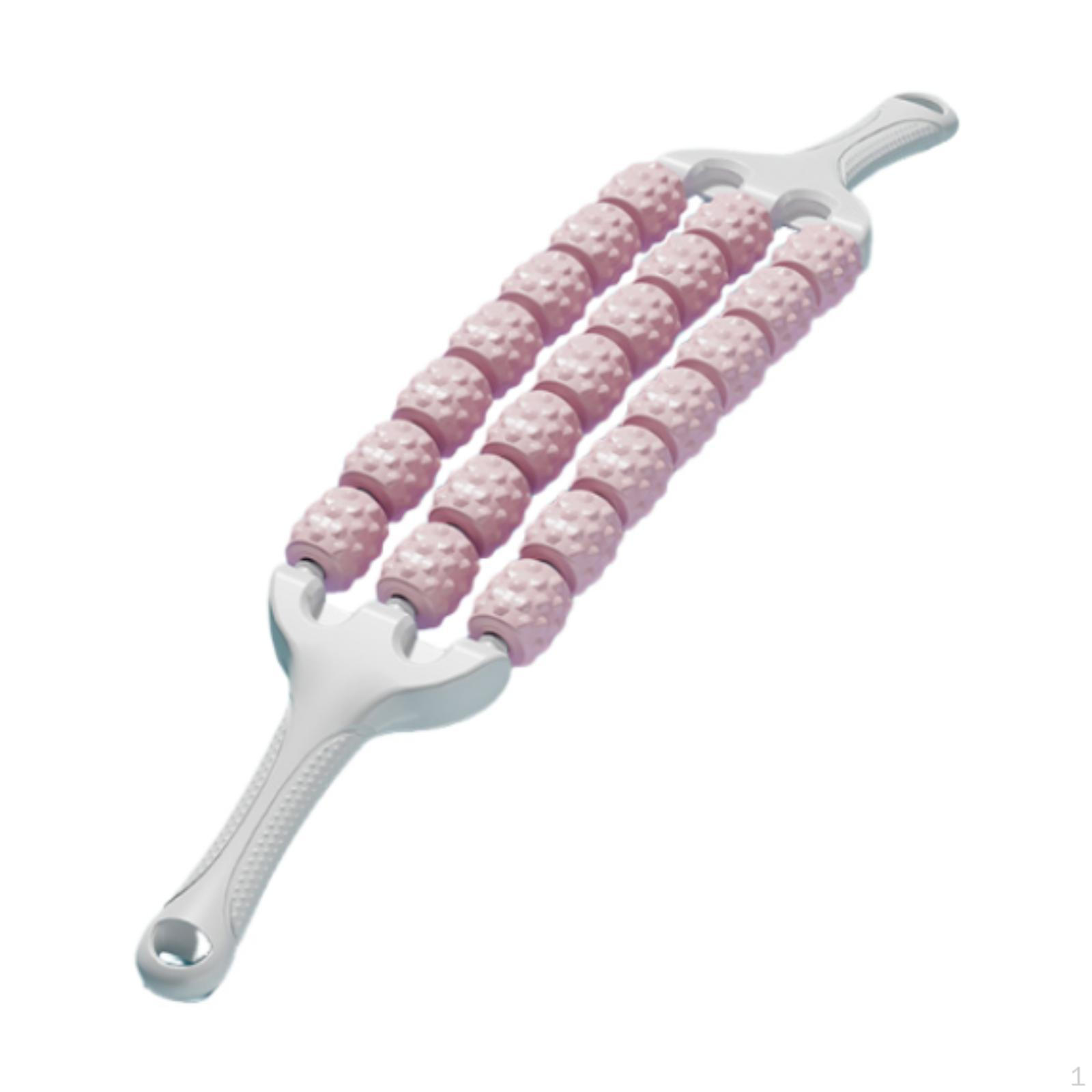 

М язовий ролик для тіла Масаж Комфортний, Професійний Гнучкий стрижень для рожевий