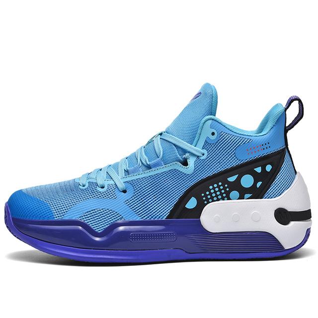Мужская спортивная обувь Баскетбольные кроссовки для мужчин Нескользящие носимые детские баскетбольные кроссовки Спортивные баскетбольные кроссовки Удобные 45 4735₽