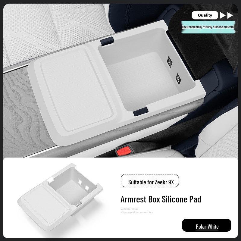 Silicone Pad for Zeekr 9X Armrest and Center Console Storage