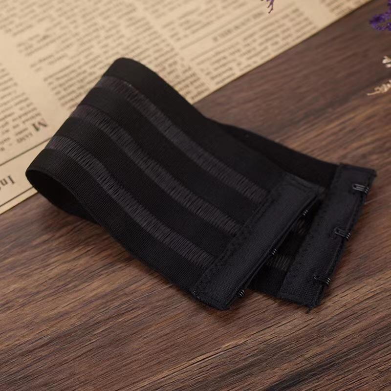 

Новый эластичный невидимый женский нескользящий удлинитель бюстгальтера с застежкой на 3 крючка, удлиняющие бретели для нижнего белья для одежды с открытой спиной, аксессуары one size чёрный