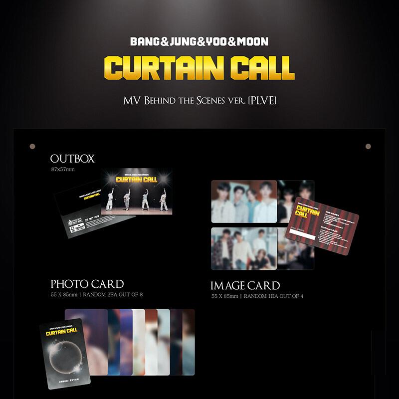 BANG&JUNG&YOO&MOON - EP 1st Album CURTAIN CALL (PLVE Ver)