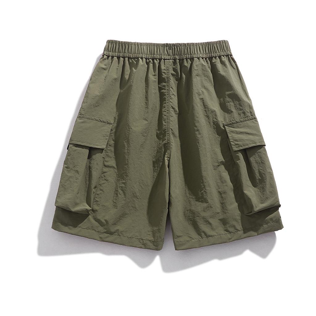 Men's Loose-fitting Multi-pocket Cargo Shorts