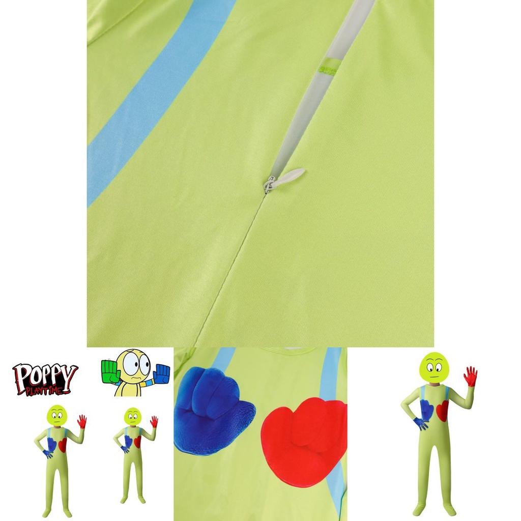Fun Kids Poppy Playtime Bodysuit Costume For Parties And Cosplay Activities
