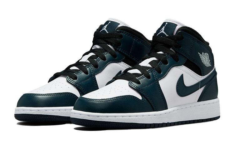 Jordan 1 Mid Armory Navy GS 554725-411