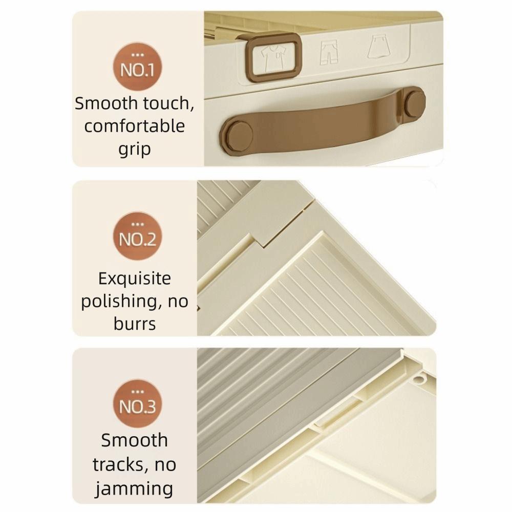 Stackable Storage Box Foldable Kitchen Organizers Household Drawer Organizer Desktop Sundries