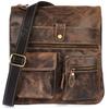 Men's Leather Shoulder Bag Large For Work