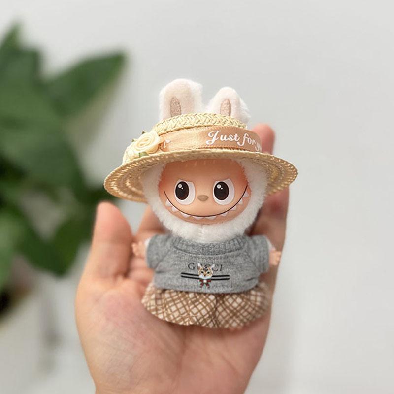 Vinyl Face Plush Blind Box Doll Clothes Dinosaur Shark Small Fragrant Wind Small Nose Ga Baby Clothes