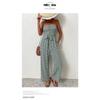 Damen Schlauch-Jumpsuits Gebundene Weitbein-Hosen