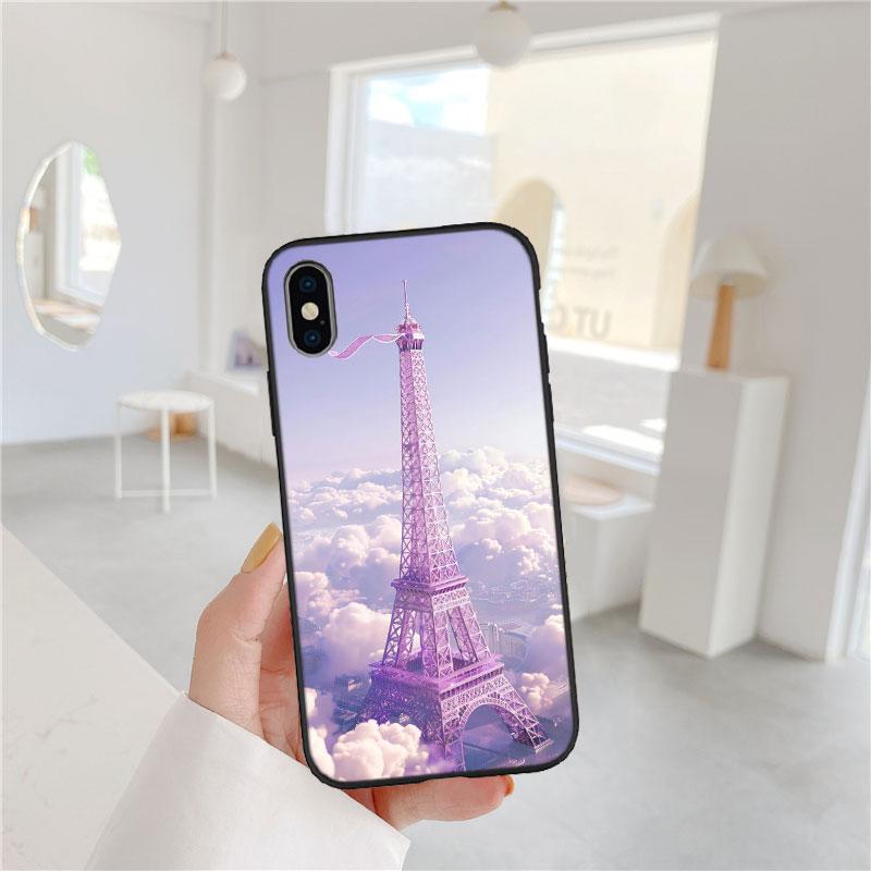 PP35 France Paris Eiffel tower Phone Case for OPPO A40 A60 A80 A15 A16 A16K A12 A17 A17K A54 A54S A53 A53S A55 A56 A57 A98 F23