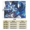 Cartoon Shadow Milk Cookie Run Kingdom Blankets CRK Game Flannel Vintage Soft Throw Blanket for Home Restaurant Autumn/Winter