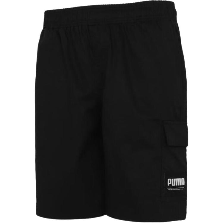 

Puma Однотонные спортивные дышащие повседневные шорты мужские черные 845860-01 S