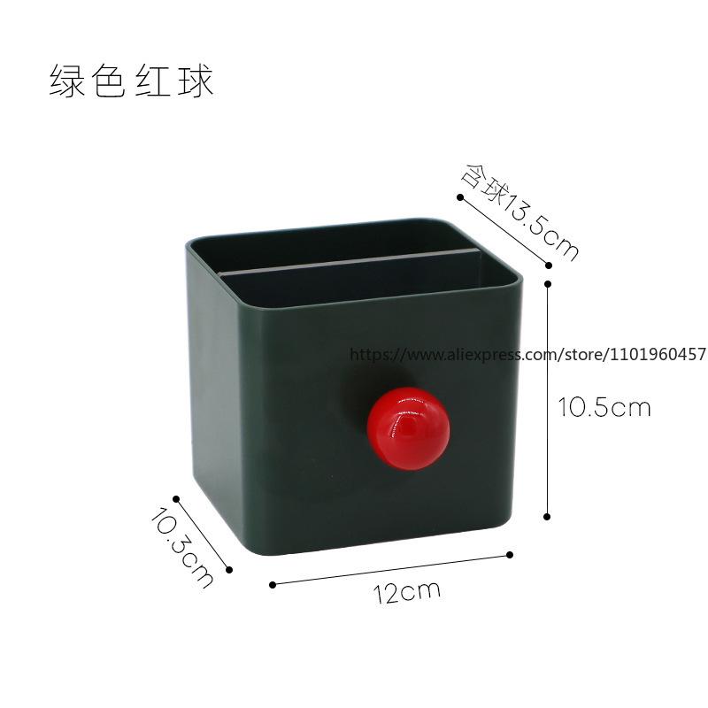 Memphis Stil Büro Schreibwaren Stifthalter Büro Student Schreibtisch Ölgemälde Pinsel Schreibwaren Aufbewahrung Organisation Stifthalter