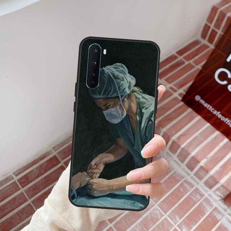 Medicine Doctor Nurse Case For OnePlus Nord 5 CE 2 3 4 Lite N20 N30 OnePlus 15 13 12 11 10R 13R 10T 13T 12R Cover