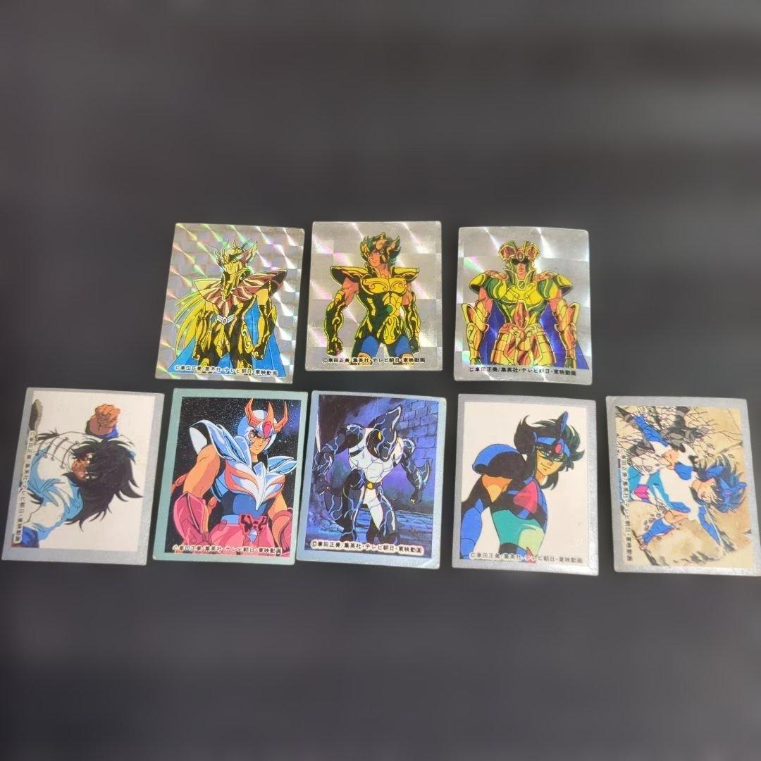 Used Saint Seiya Magnet Rare Hologram Gold Saint Special Set