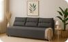 Kanapa sofa KIMO funkcja spania pojemnik Family Meble Hunter c. szary welur