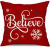 Christmas Decoration Pillow Cover Christmas Car Christmas Tree Pattern Cushion Cover Suitable for Home Living Room Sofa Room