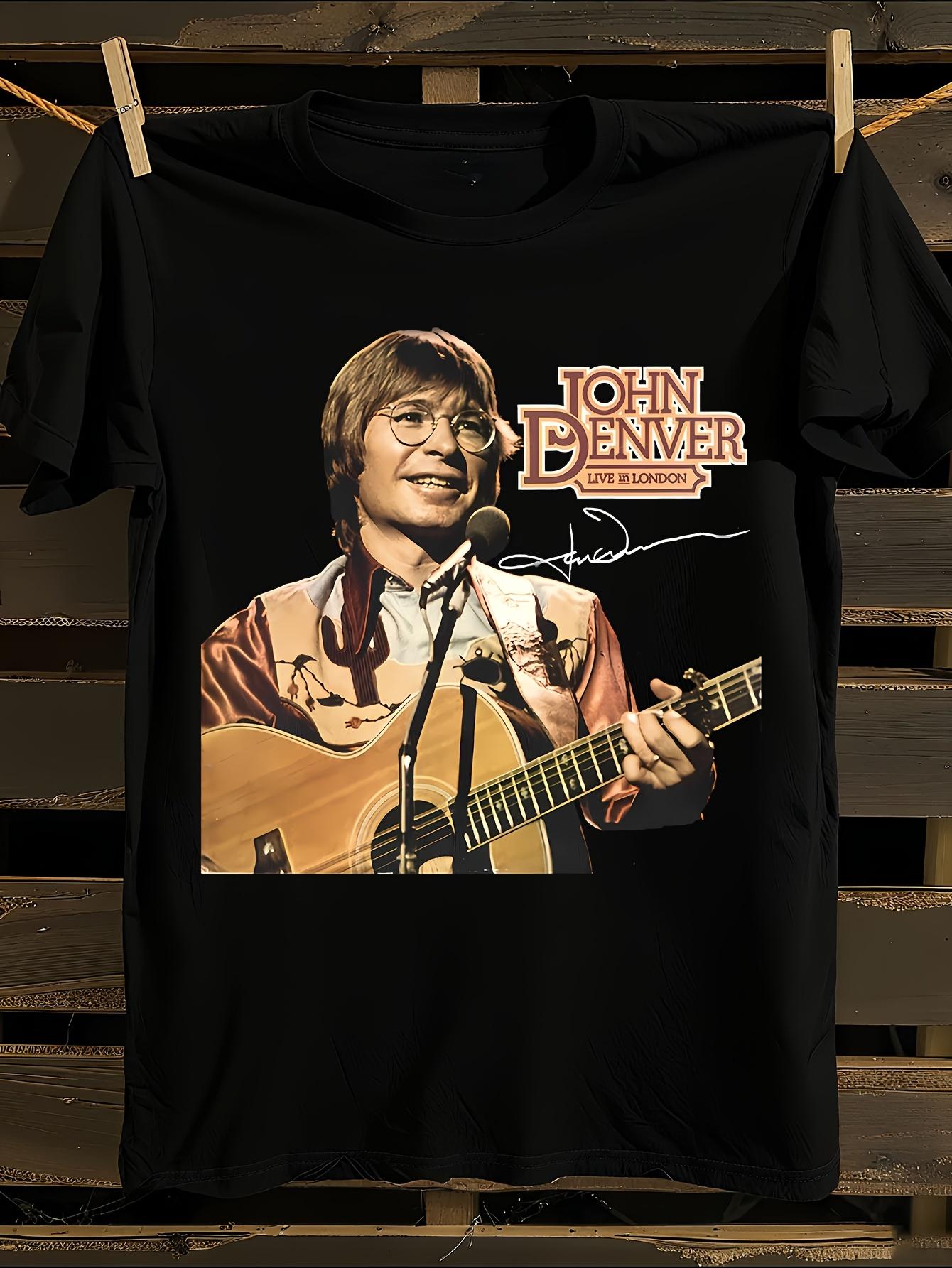 John Denver Live In London Concert Tshirt XXXXL