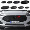 Car Styling Logo Car Front Hood Emblem Rear Trunk Badge Grille Stickers For Ford Focus MK2 3 Ranger Fiesta S-Max Mondeo MK4 Kuga