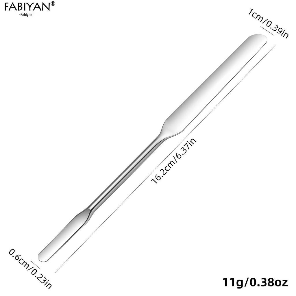 Double-Ended Stainless Steel Foundation Mixing & Scraper Tool
