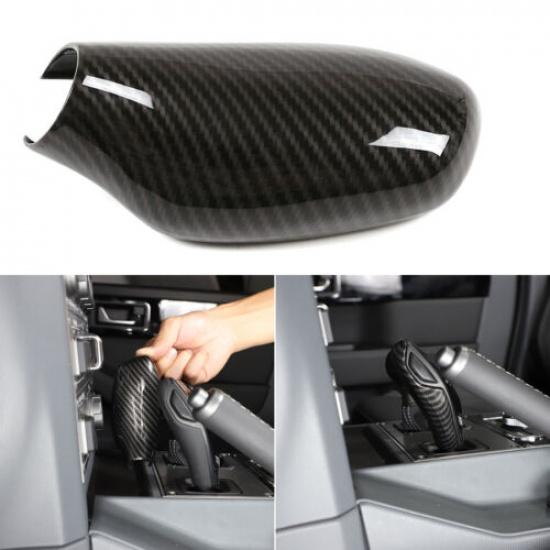 ABS Carbon fiber Car Gear Shift Knob Trim Cover For Ineos Grenadier -25