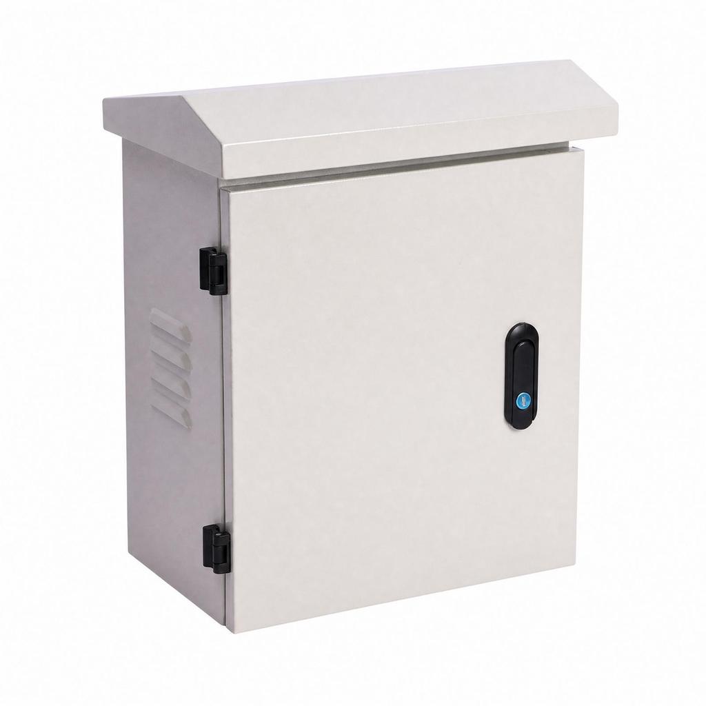 Weatherproof Wall-Mounted Electrical Enclosure Lockable Cabinet with