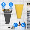 4Pcs Magnetic Wrench Storage Organizers Wrenches Magnetic Holder Wall Mounted Toolbox Holder Stand for Up To 64 Wrenches