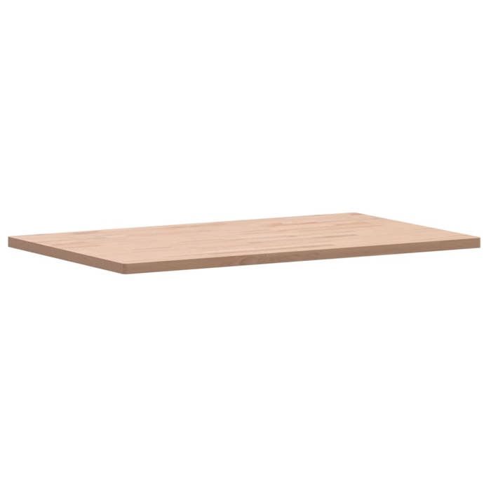 VidaXL Comptoir de salle de bain 100x60x2,5 cm bois massif de hêtre 355991