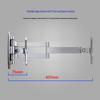 Universal Adjustable LCD Monitor & TV Wall Mount with Retractable, Rotating Arm