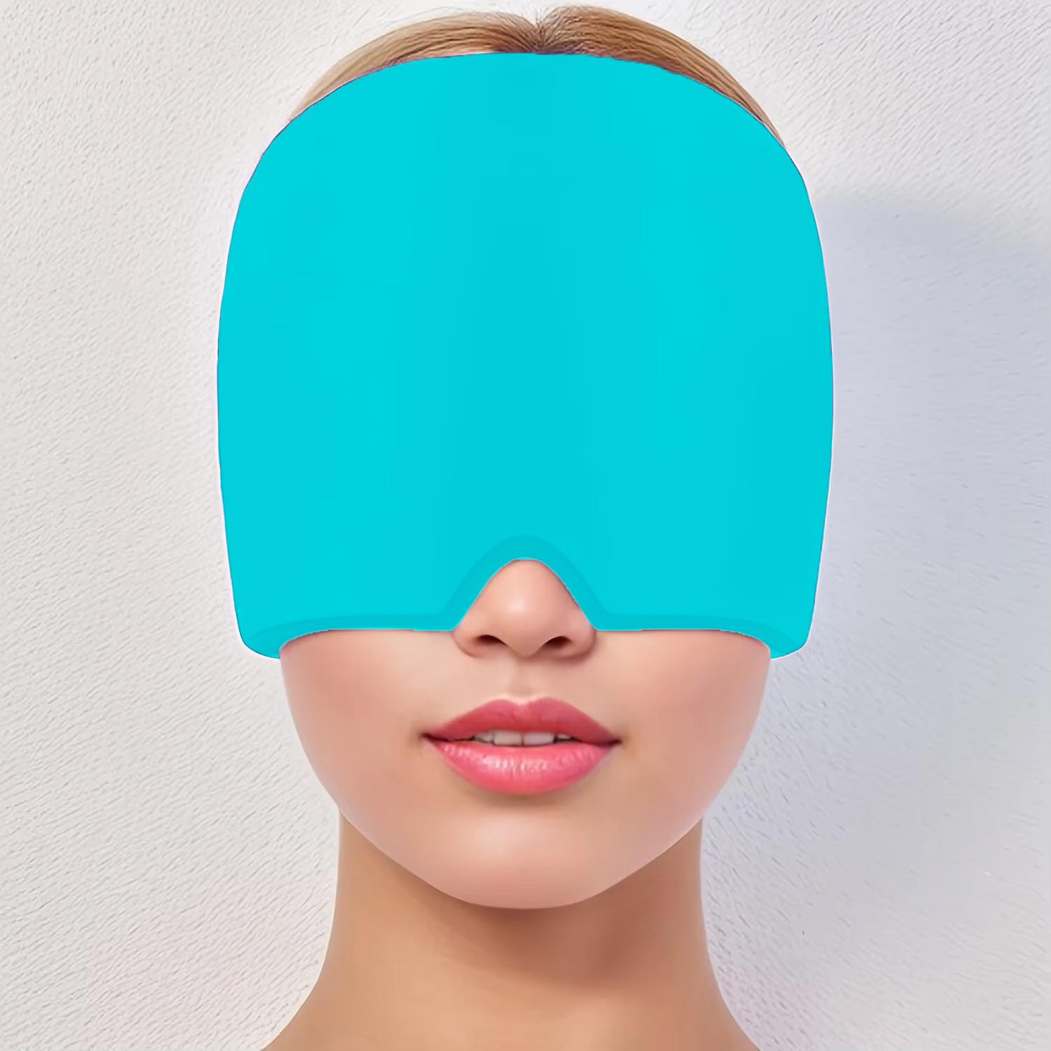 

Горячая и холодная терапия, головная боль, облегчение мигрени, переносная терапевтическая обертка, облегчение боли при стрессе, ледяная шапка, маска для глаз, массажер для головы