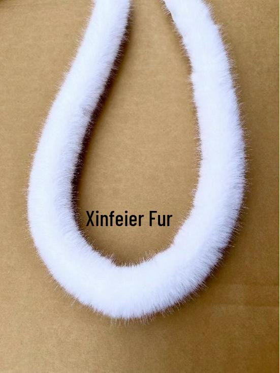 

Полоски искусственного меха норки для накидок-чонсам, ханьфу, детской одежды, манжет, окантовки и аксессуаров для головных уборов
