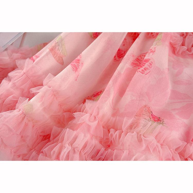 Children's Skirts Children Summer Dresses Girls Butterfly Princess Dress Girls' Skirt