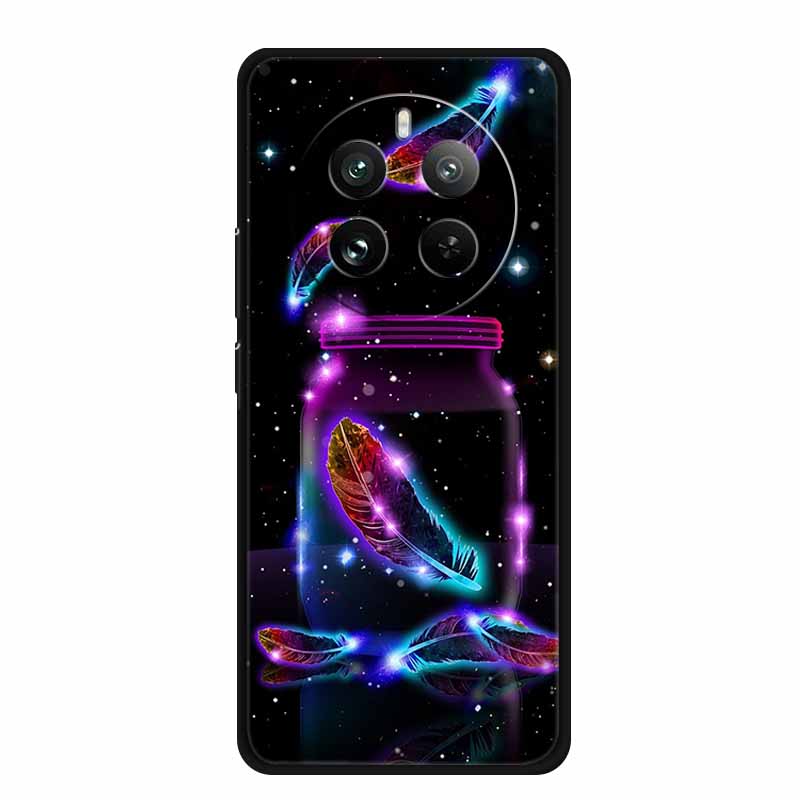 For Realme 12 4G Case 6.67" Luxury TPU Soft Silicone Phone Cases Back Cover for Realme12 4G Shockproof Lovely Cute Bumper Coque