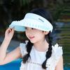 8471 Summer Parent-child Lace Eaves Empty Top Hat UV Protection Hat Women's Outdoor Leisure Sun Protection Hat