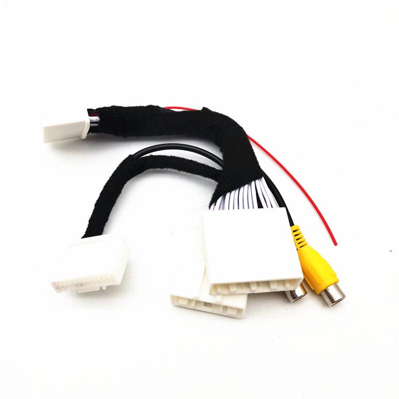 28Pin+24Pin Camera Adapter Cable For Toyota Avalon Prius Land Cruiser 2016-2018